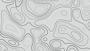 Abstract Blank Detailed Topographic Contour Map Subtle White Vector Background. Geographic topographic map grid. Line map with elevation. Topographic Cartography. Topographic Map. Topographic Relief.