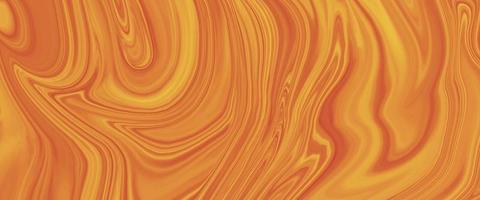 fondo de arte fluido abstracto colores naranja claro y dorado. superficie de mármol colorido, diseño de pintura abstracta vibrante textura de fondo de ondas fluidas. Diseño de baldosas decorativas de mármol para paredes y suelos. vector