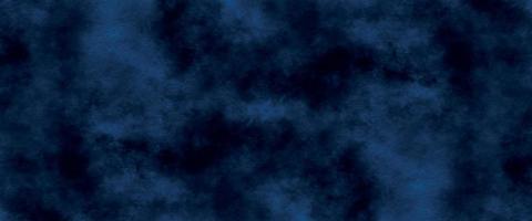 fondo de humo azul oscuro, acuarela azul marino y textura de papel. hermosa mano de gradiente oscuro dibujada por fondo de grunge de pincel. Lavado de color agua textura pintada de cerca, diseño grungy. vector