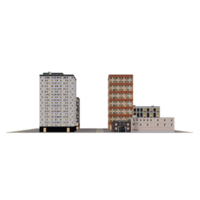 City Blocks isolated png