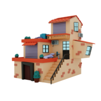Stylized Cartoon Home png