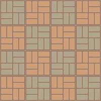 Clay tiles Seamless patchwork tile with Victorian motives. pottery tile. Tile stencil seamless pattern. Black geometric background. Monochrome pattern. Traditional repeating pattern. vector