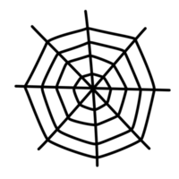 Spinnennetz-Liniensymbol png