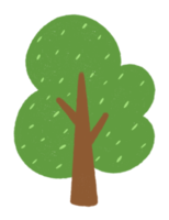 ícone de árvore verde. png