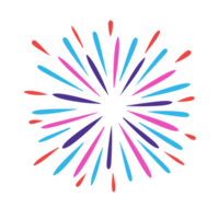 Colourful fireworks icon. png