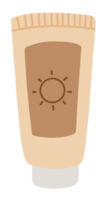 Sunscreen cream icon png