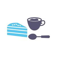 Coffee Served Vector Icon