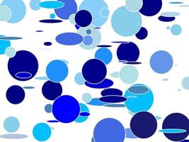 blue shapes background vector