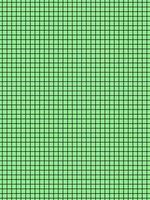 black color graph paper over green background vector