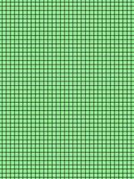 black color graph paper over green background vector