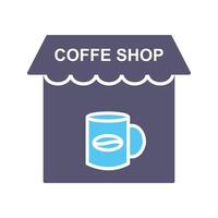 icono de vector de cafetería
