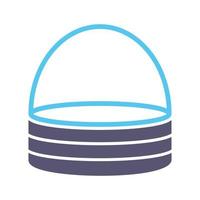 Unique Basket Vector Icon