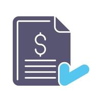 Invoice Vector Icon