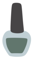 Bottle with nail polish icon png