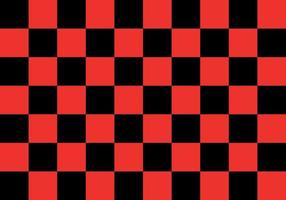 patrón de cuadrados negros y rojos vector