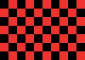 Black and red squares pattern vector
