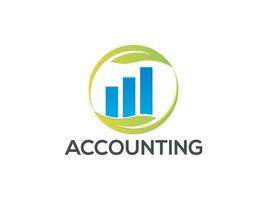 vector gradient accounting logo