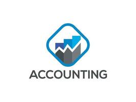 vector gradient accounting logo