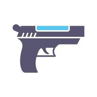 icono de vector de pistola