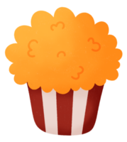 icône de seau de pop-corn png