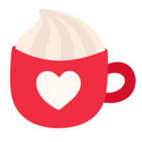 icône de cacao de tasse de café de vacances de Noël. png