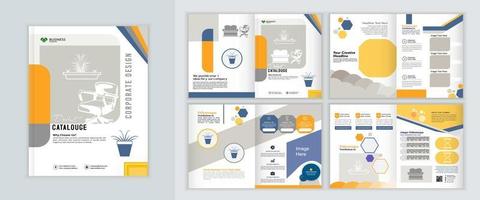 magazine layout template, creative brochure design, annual report and company profile , book cover, a4 presentation layout, business flyer layout design. vector