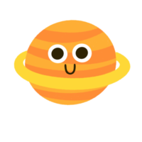 Saturn planet cartoon Icon. png