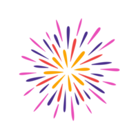 Colourful fireworks icon. png