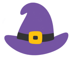 icono de sombrero de bruja de halloween png