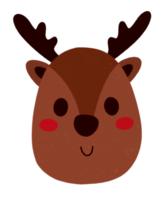 Reindeer christmas icon. png