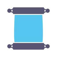 Scroll of Paper Vector Icon