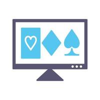 Online Gambling Vector Icon