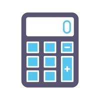 icono de vector de calculadora