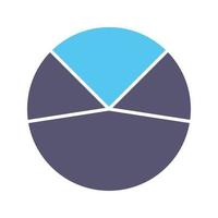 Pie Chart Analysis Vector Icon