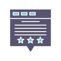 Review Vector Icon