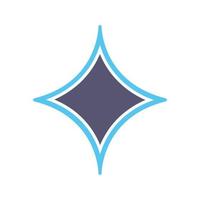 Unique Diamond Vector Icon