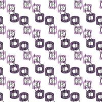 Surreal Faces One Line Seamless Pattern . Abstract Minimalistic Art design for print, cover, wallpaper, Minimal and natural wall art. Vector illustration on white background.