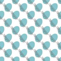 Seamless pattern with leaves and abstract shapes. Abstract Minimalistic Art. Cute kids nursery repeat background. Design in boho style for printing on textile or paper. vector