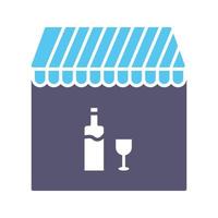 Unique Cafe and Bar Vector Icon