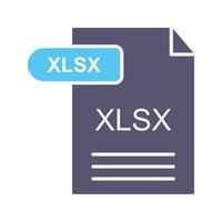 XLSX Vector Icon