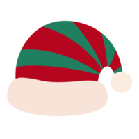 desenho de ícone de chapéu de Natal. png