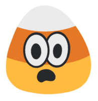 Happy Halloween Candy Corn Cartoon-Symbol. png