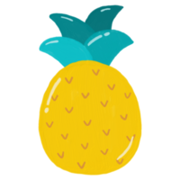 icono de dibujos animados de piña. png