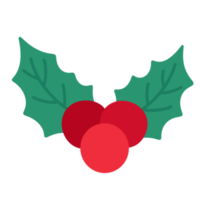 icône de houx de Noël. png