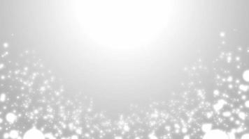 Abstract Glittering Particles motion clean background. lights bokeh, for holiday background video