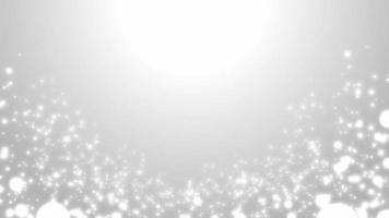 Abstract Glittering Particles motion clean background. lights bokeh, for holiday background video