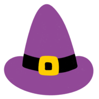 icône de chapeau de sorcière halloween. png