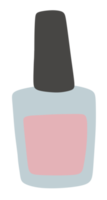 bouteille avec icône de vernis à ongles png