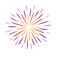 Colourful fireworks icon. png