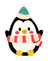 Christmas penguin icon. png